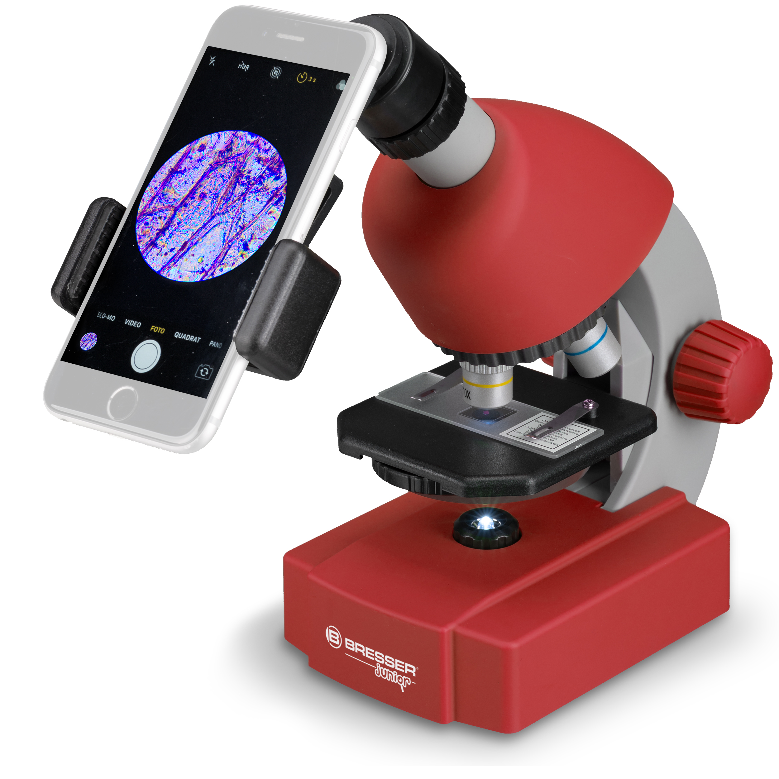 BRESSER JUNIOR 40x-640x Microscope (Refurbished)