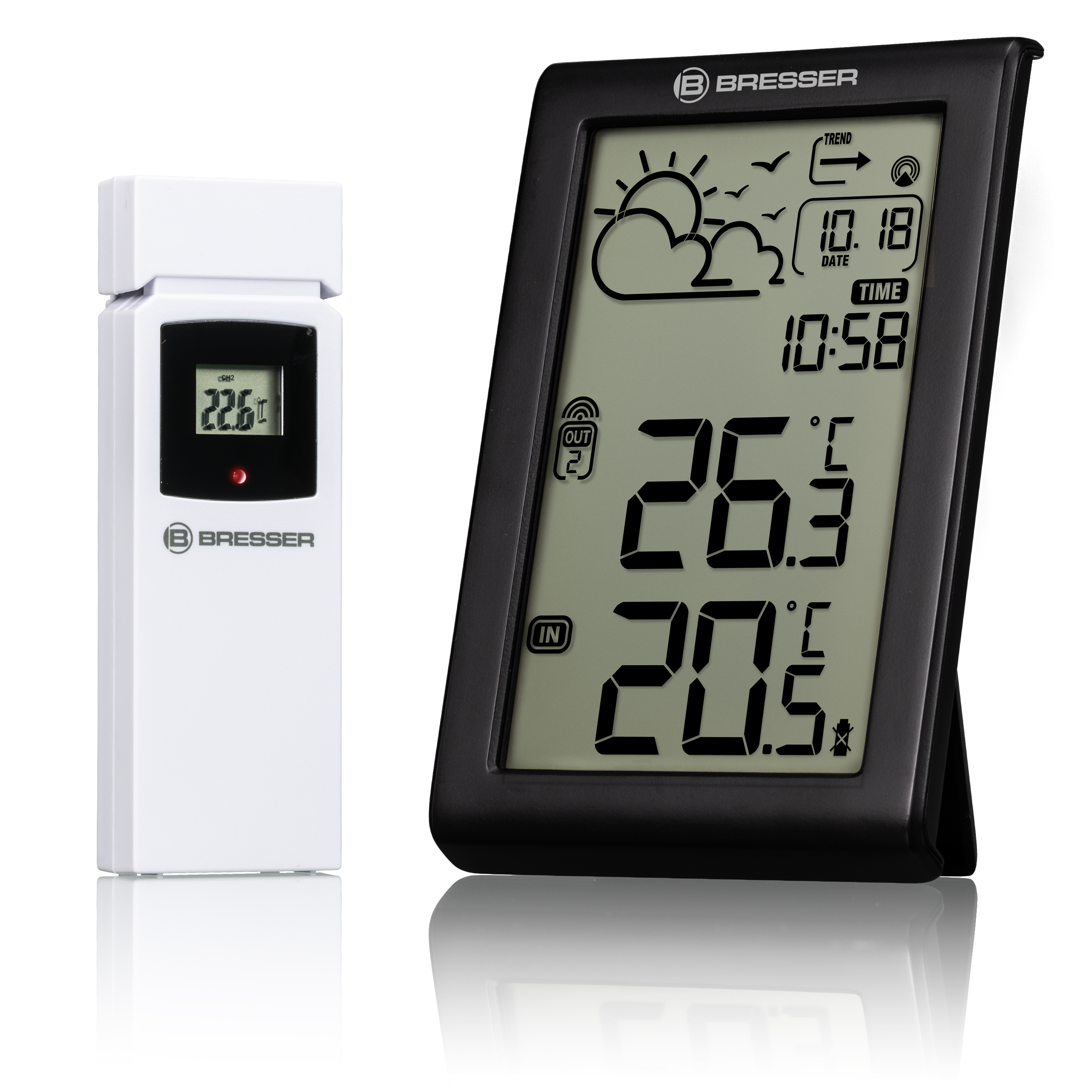BRESSER Meteo Temp W weather station with DCF time signal