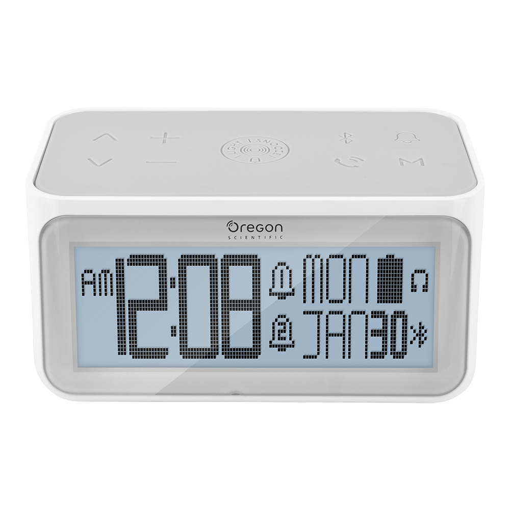 OREGON SCIENTIFIC Bluetooth-Speaker Music Clock (Refurbished)
