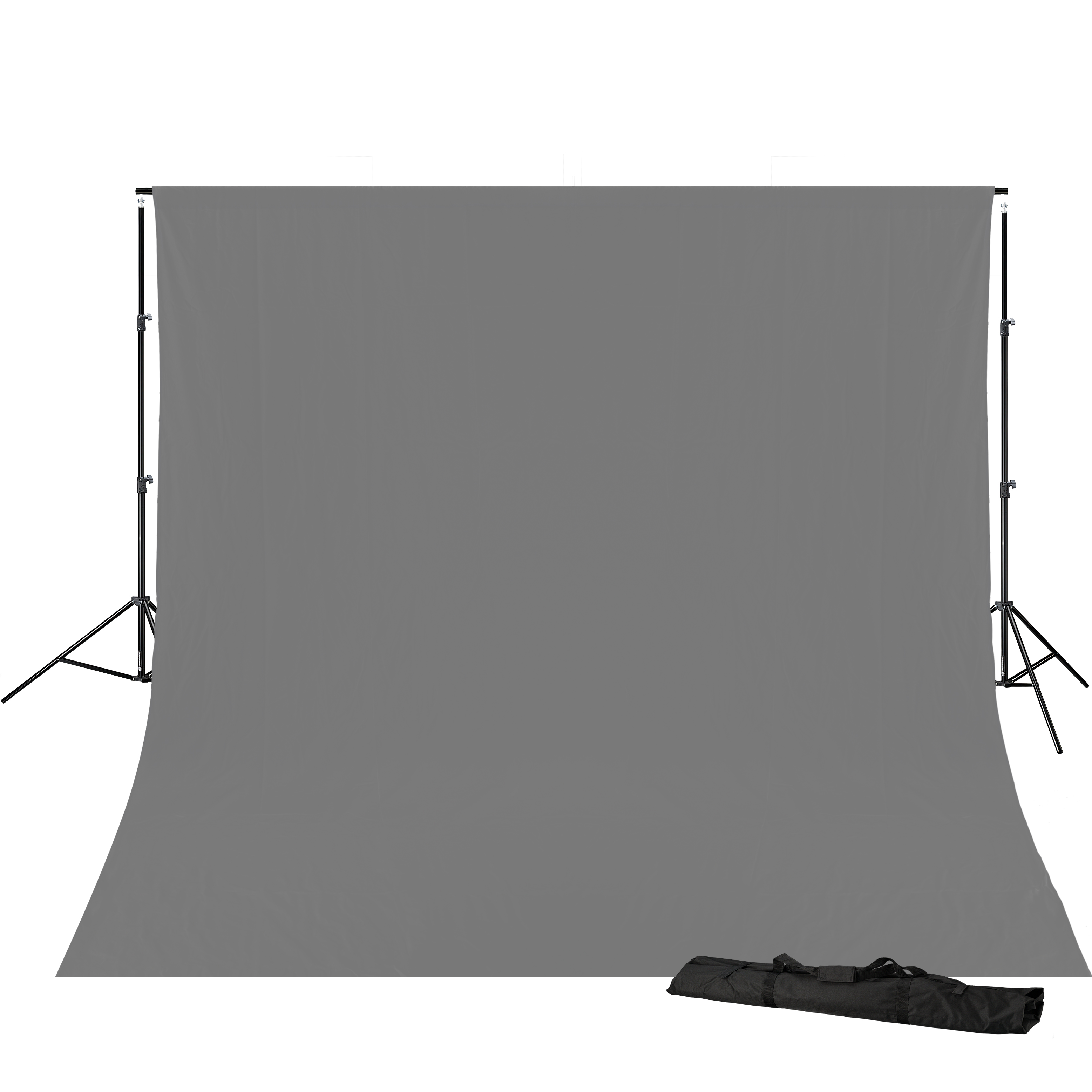 BRESSER BR-D23 Background System + Background Cloth 3 x 6m Grey