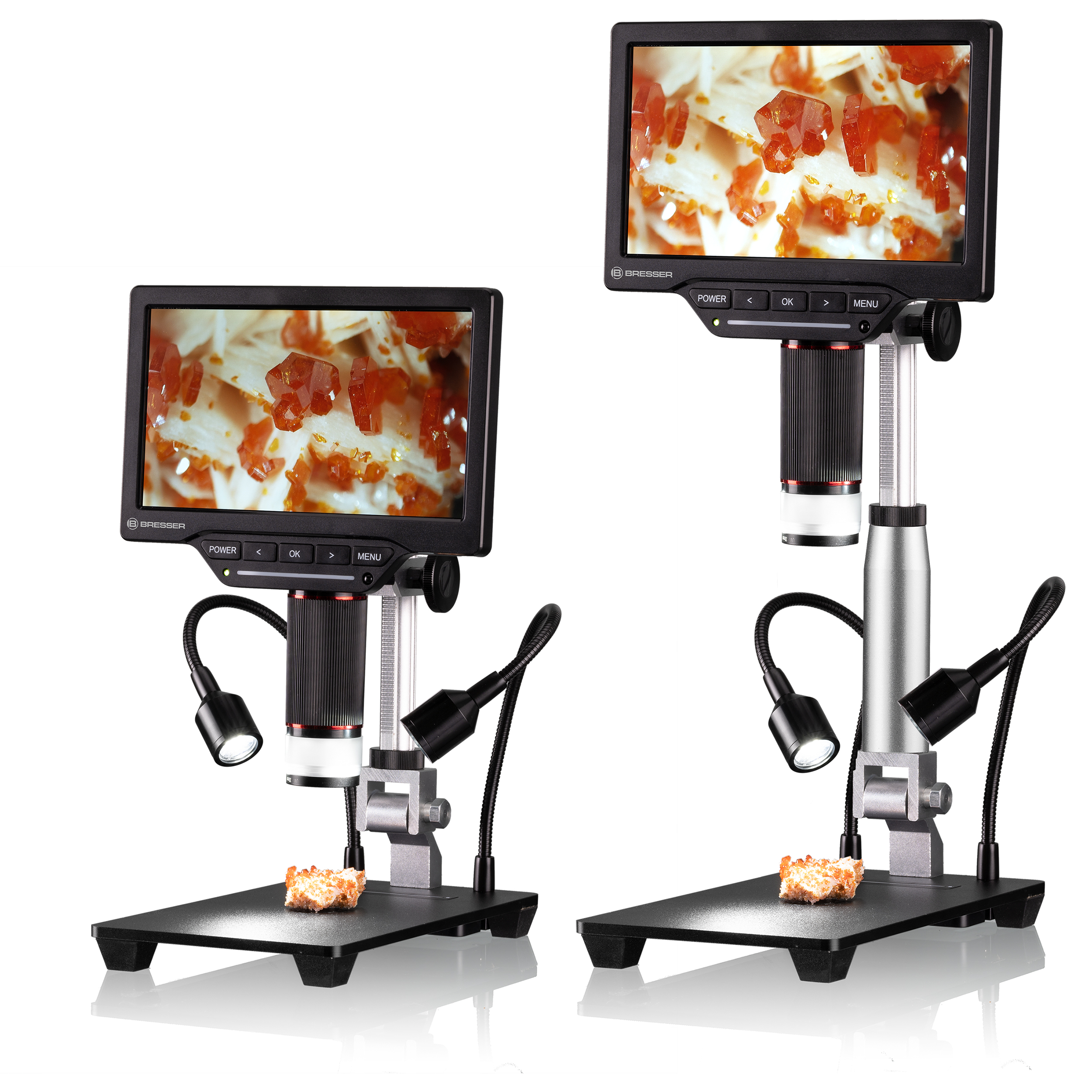 BRESSER WiFi 1080P Digital Microscope 2L with LCD Screen