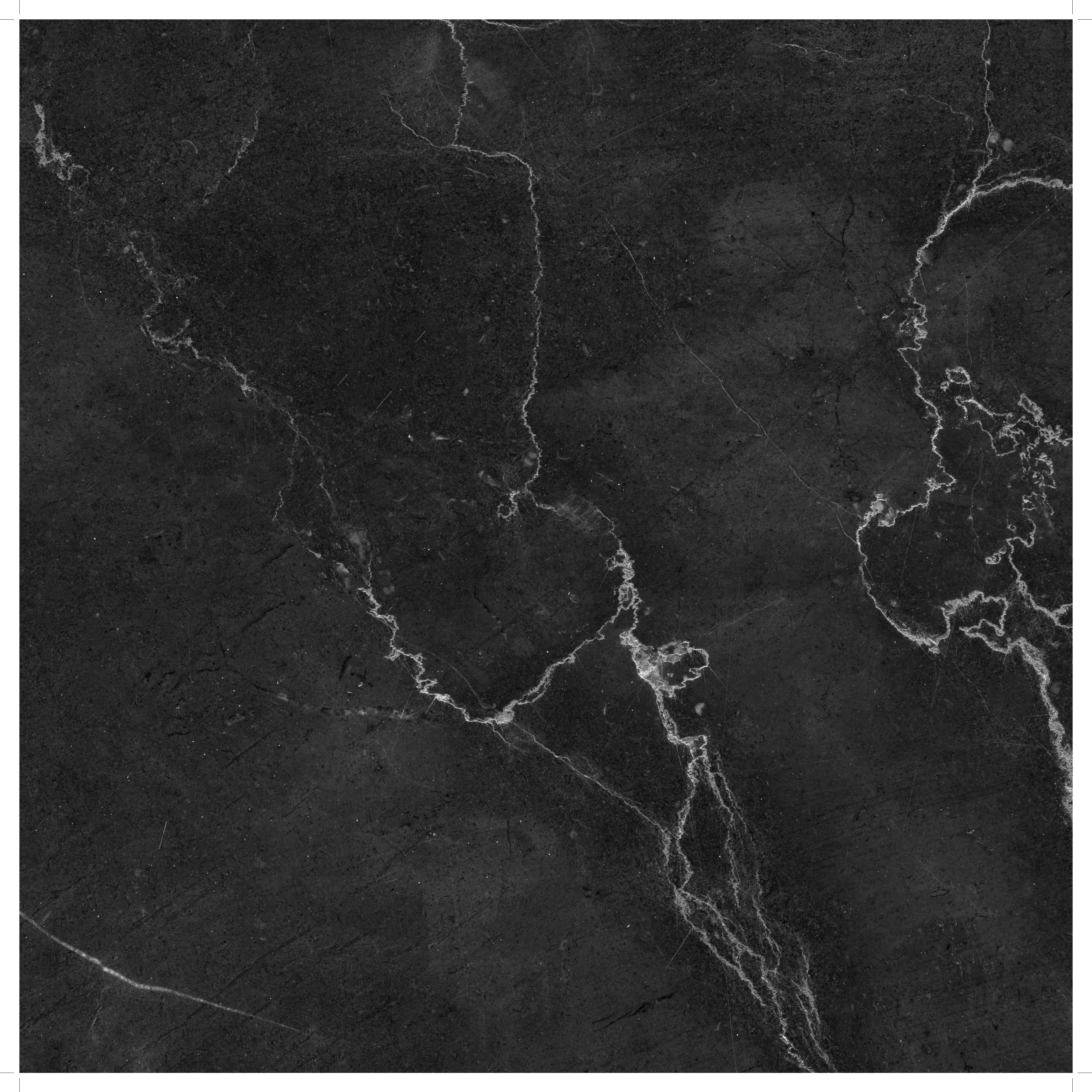 BRESSER Flat Lay Background for Tabletop Photography 60 x 60cm Marble Black