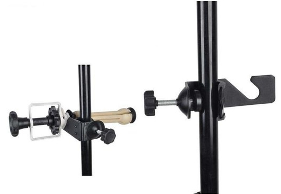 BRESSER MB-11B Tube clamp system for hanging a background roll
