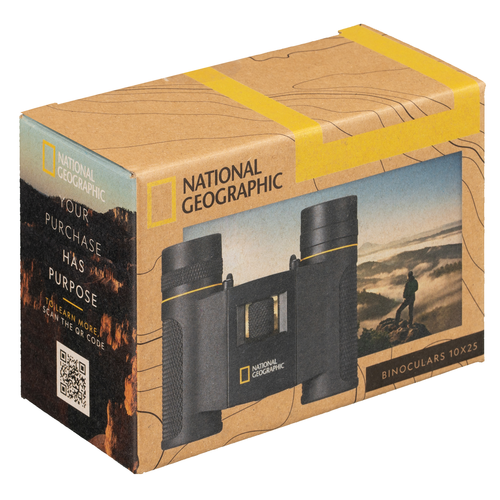 NATIONAL GEOGRAPHIC 10x25 pocket binoculars