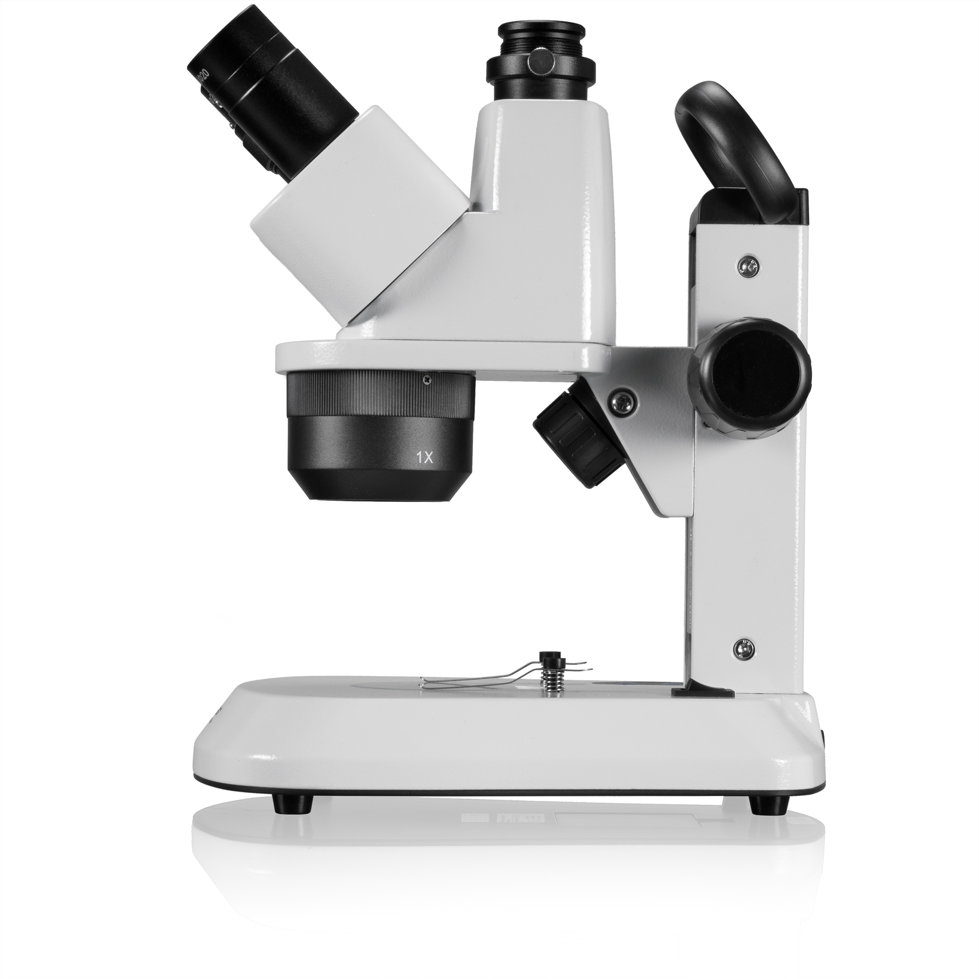 BRESSER Analyth STR Trino 10x - 40x trinoculary stereo microscope with incident- and transmitted light