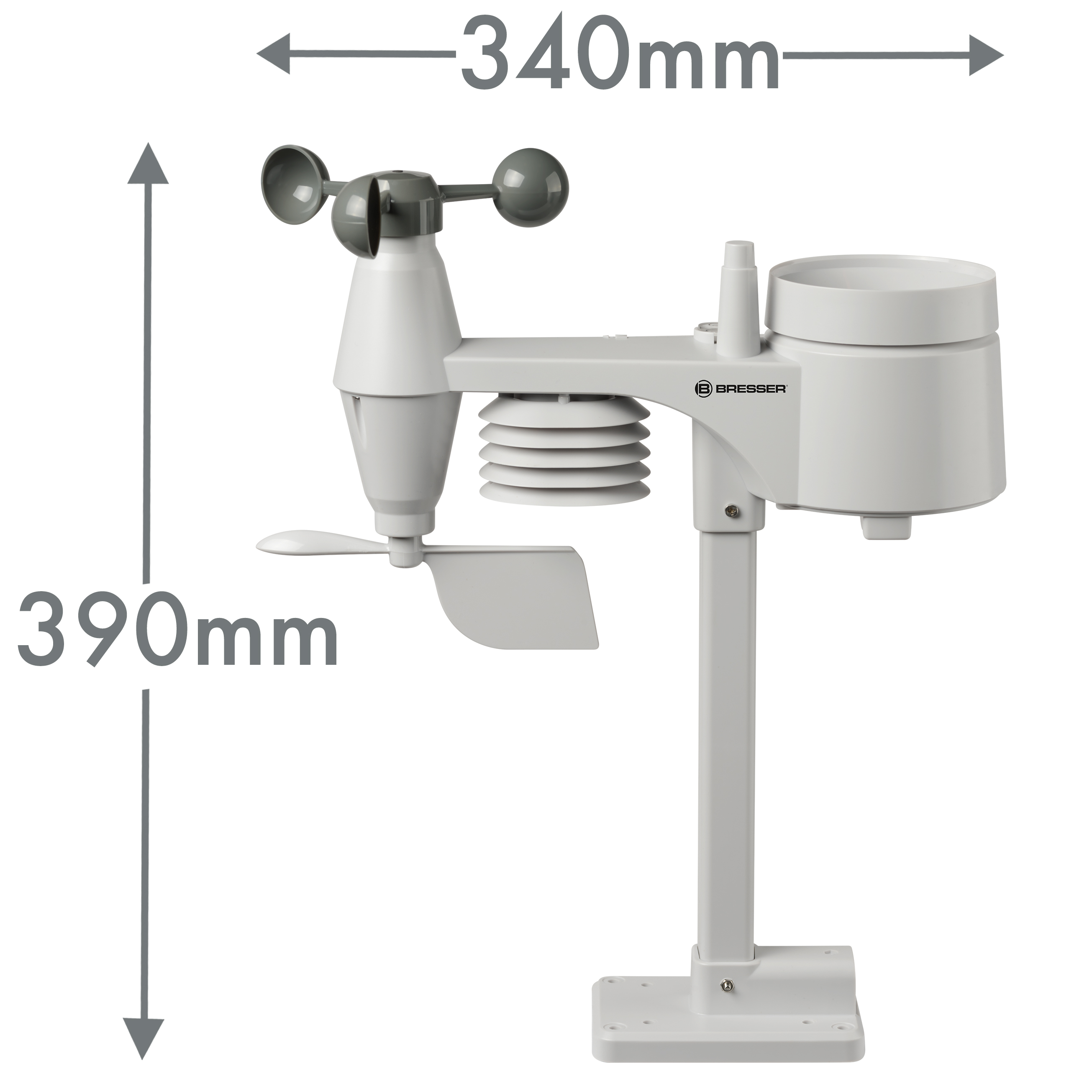 BRESSER 5-in-1 Professional Weather Station with colour change