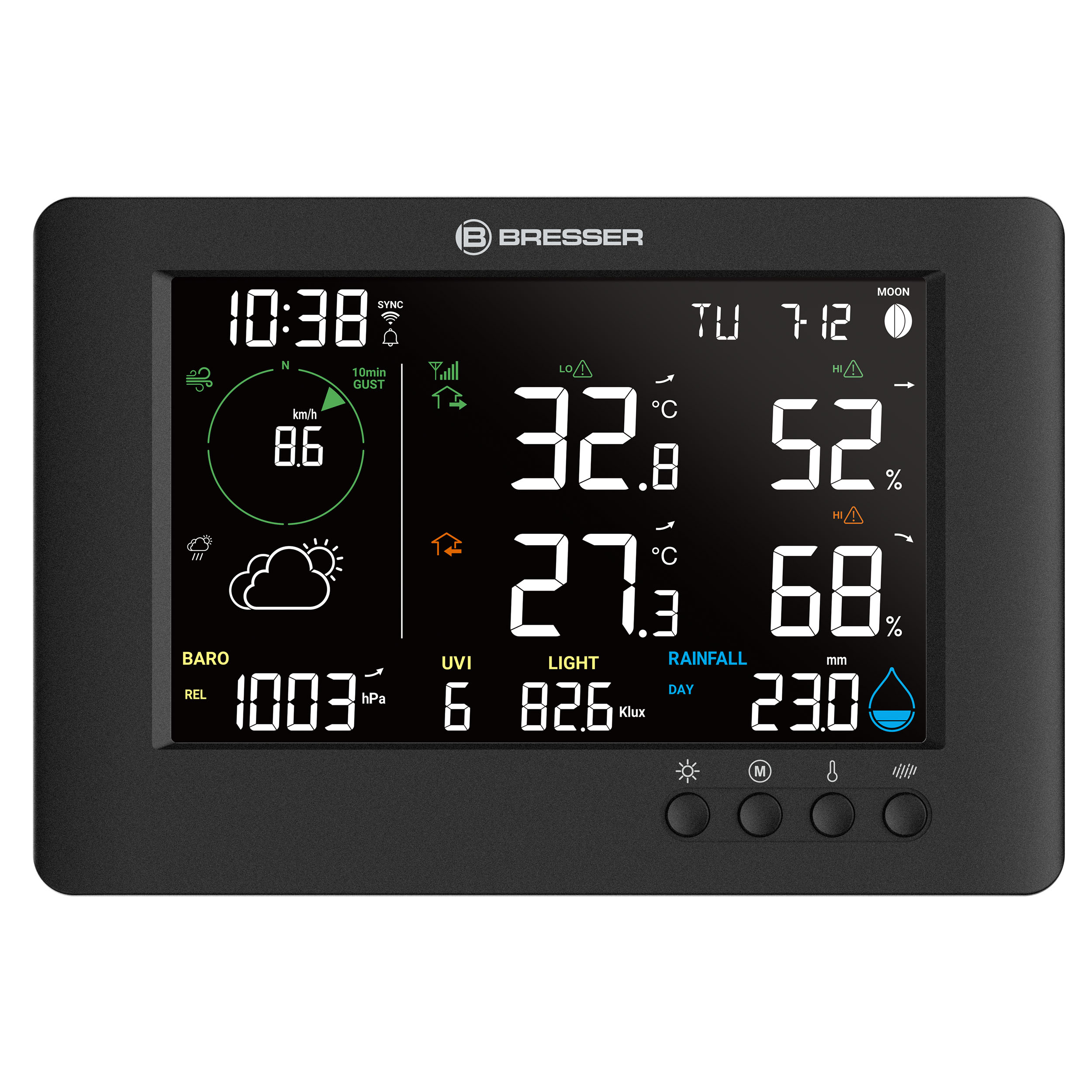 BRESSER WIFI TB 7-in-1 RC Weather Station