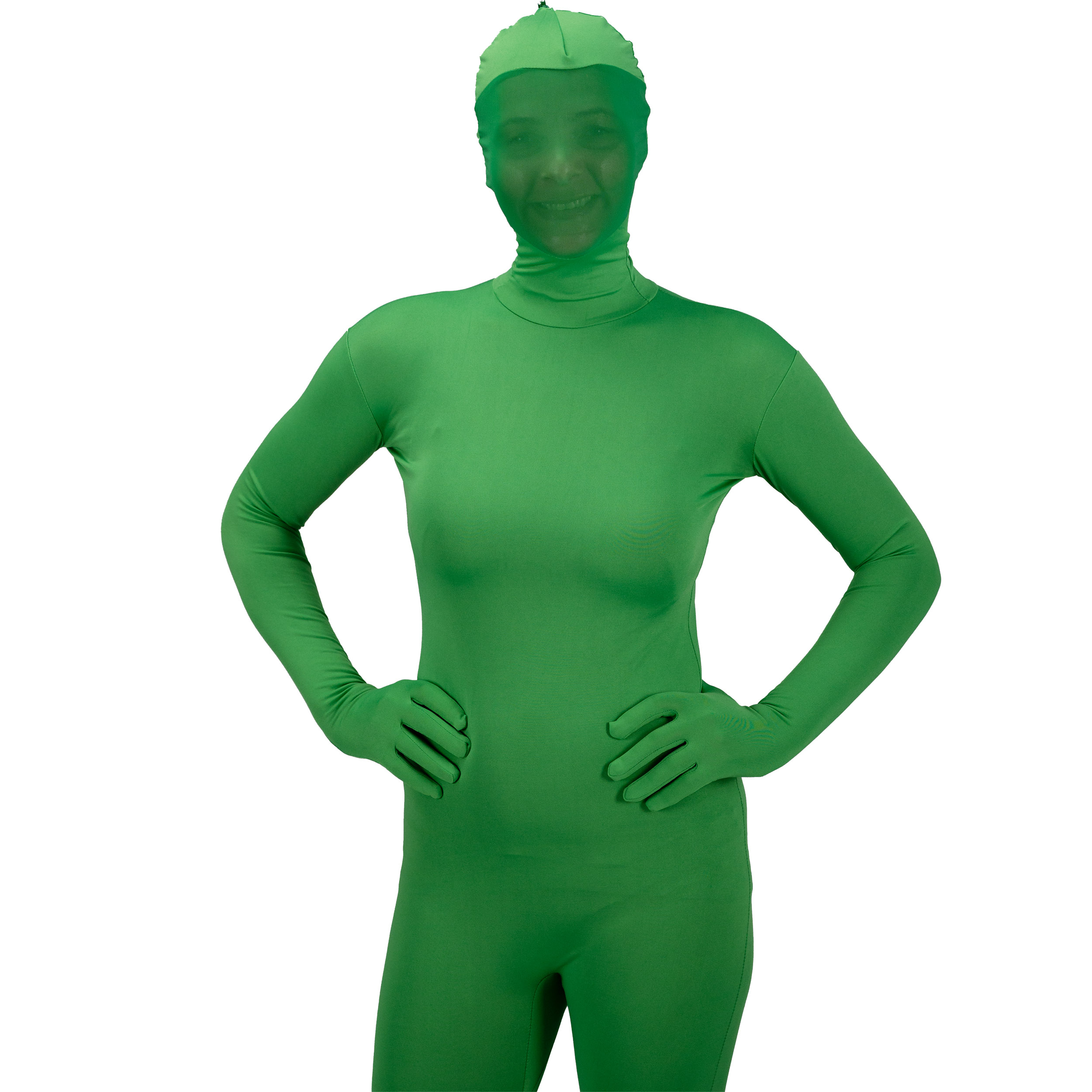 BRESSER Chromakey green Full Body Suit L
