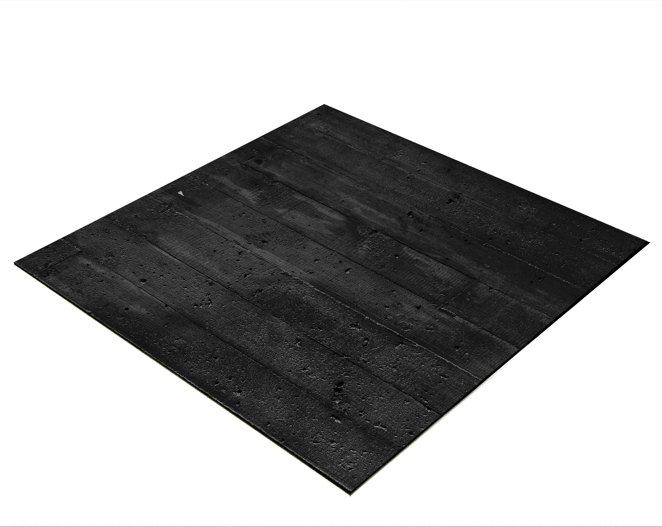 BRESSER Flat Lay Background for Tabletop Photography 40 x 40cm Black Wood Planks
