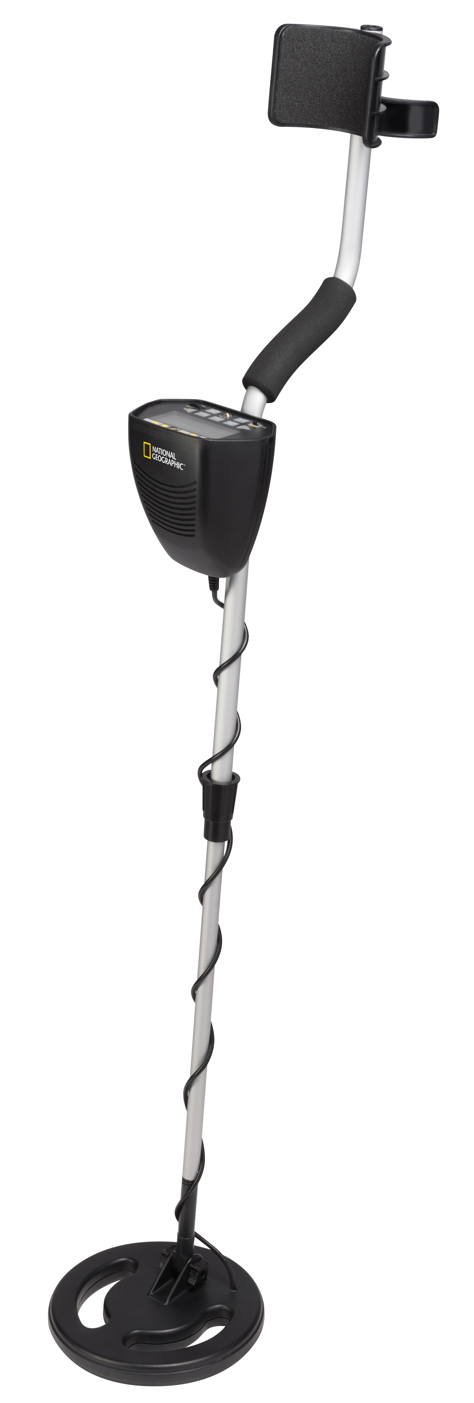 NATIONAL GEOGRAPHIC Metal detector with metal type detection and depth indicator