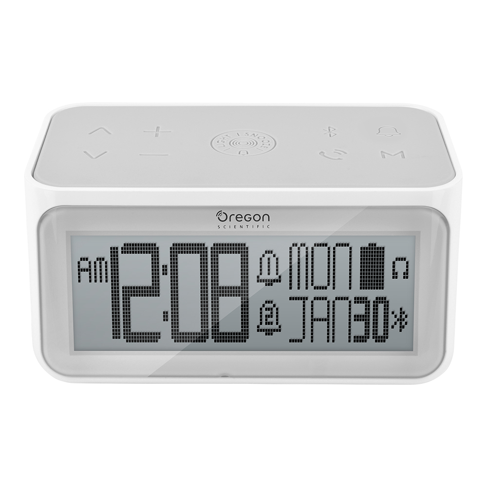 OREGON SCIENTIFIC Bluetooth-Speaker Music Clock (Refurbished)