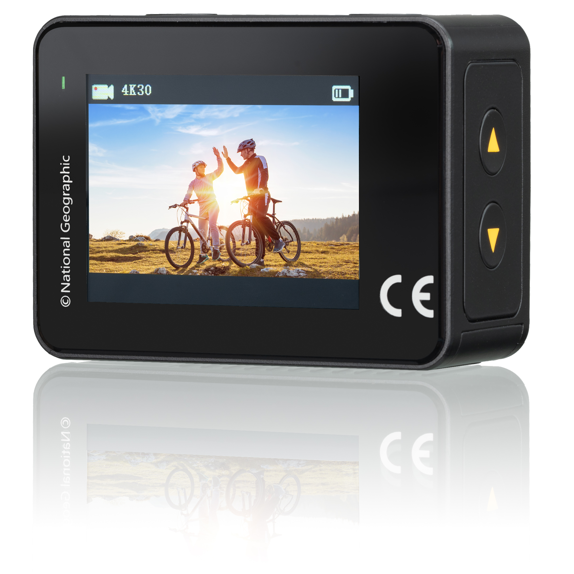 NATIONAL GEOGRAPHIC 4K Ultra-HD 60fps Wi-Fi Action Cam Explorer 6 (Refurbished)