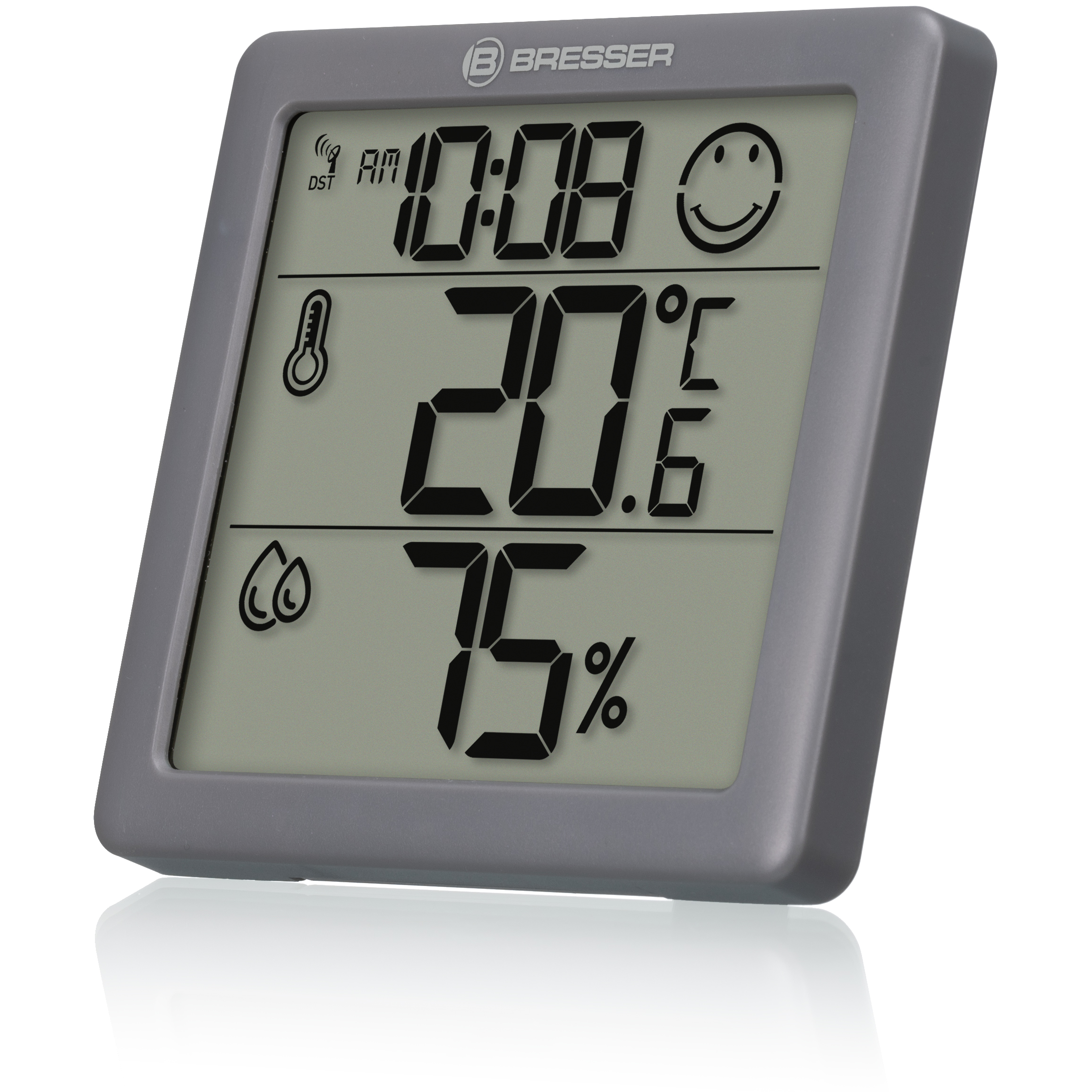 BRESSER Climate Smile Thermometer/Hygrometer Two-piece Set