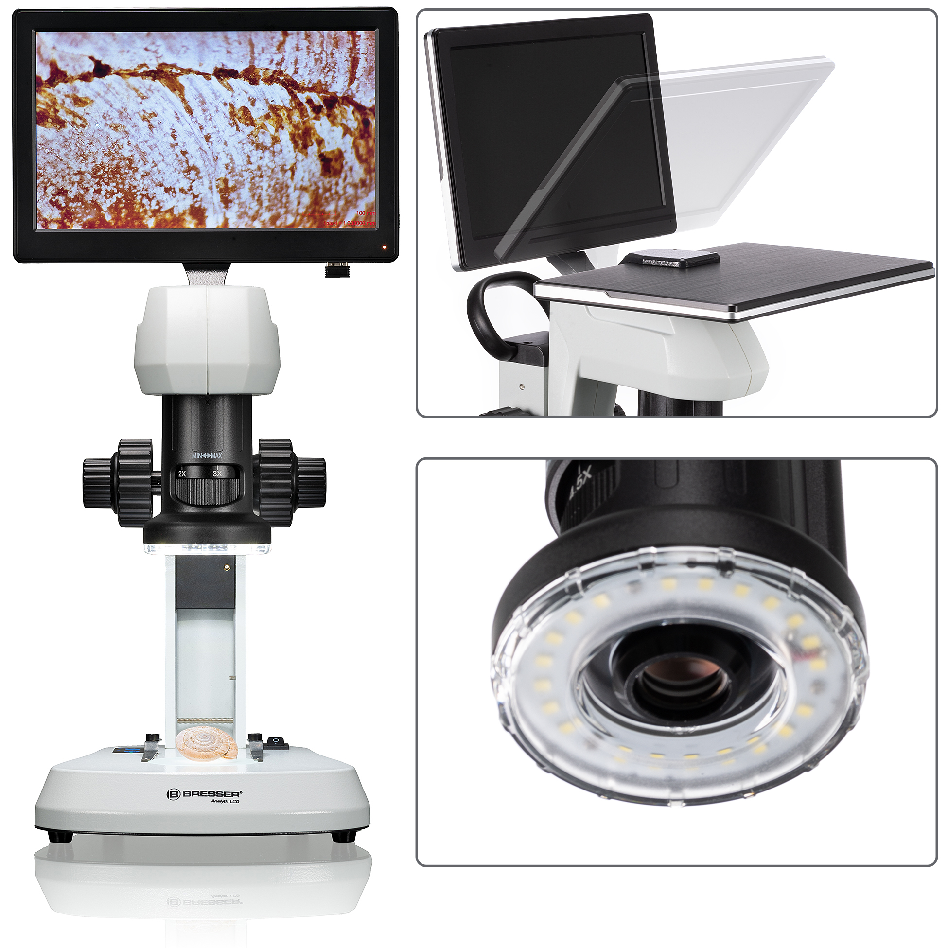 BRESSER Analyth LCD Microscope