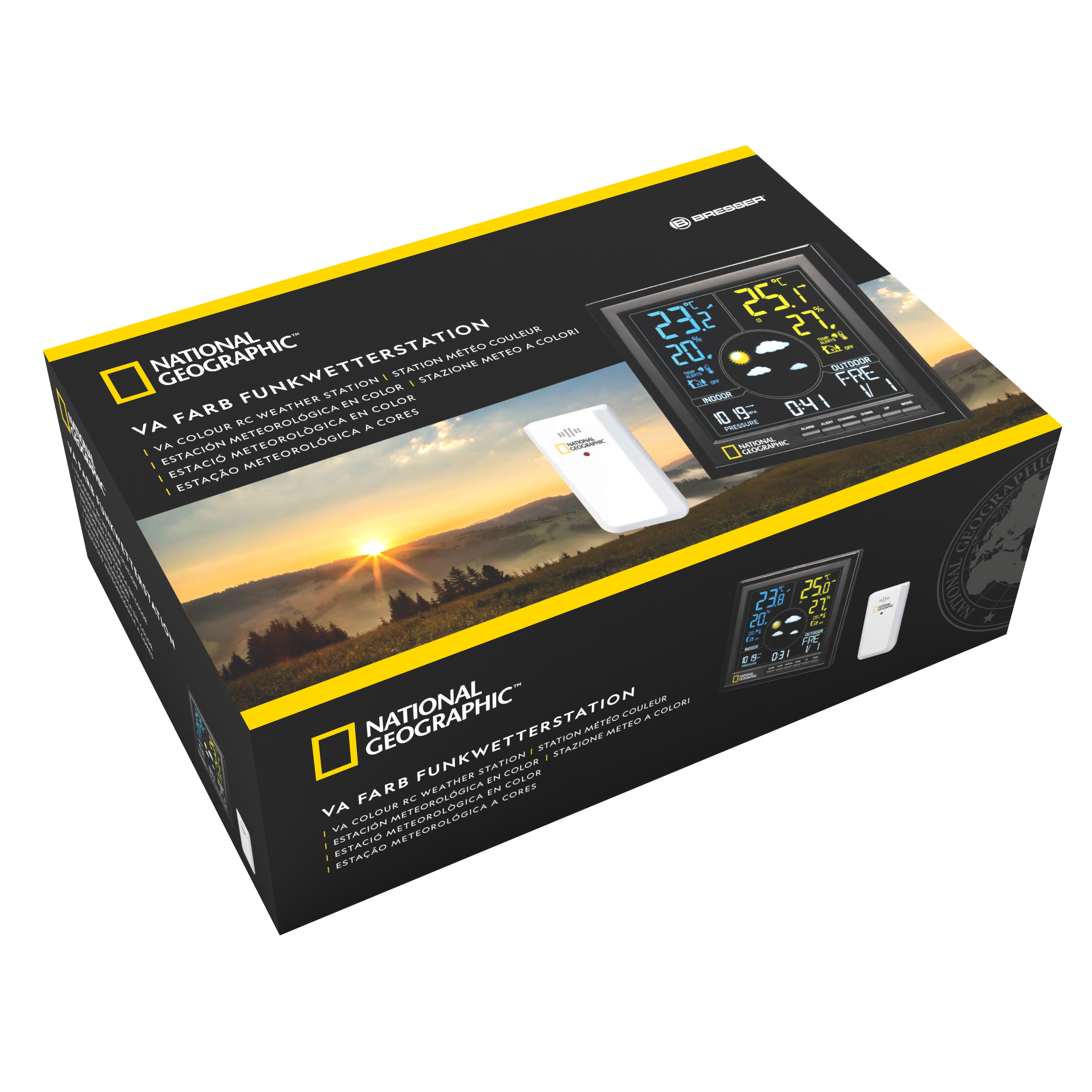 NATIONAL GEOGRAPHIC VA colour RC Weather Station