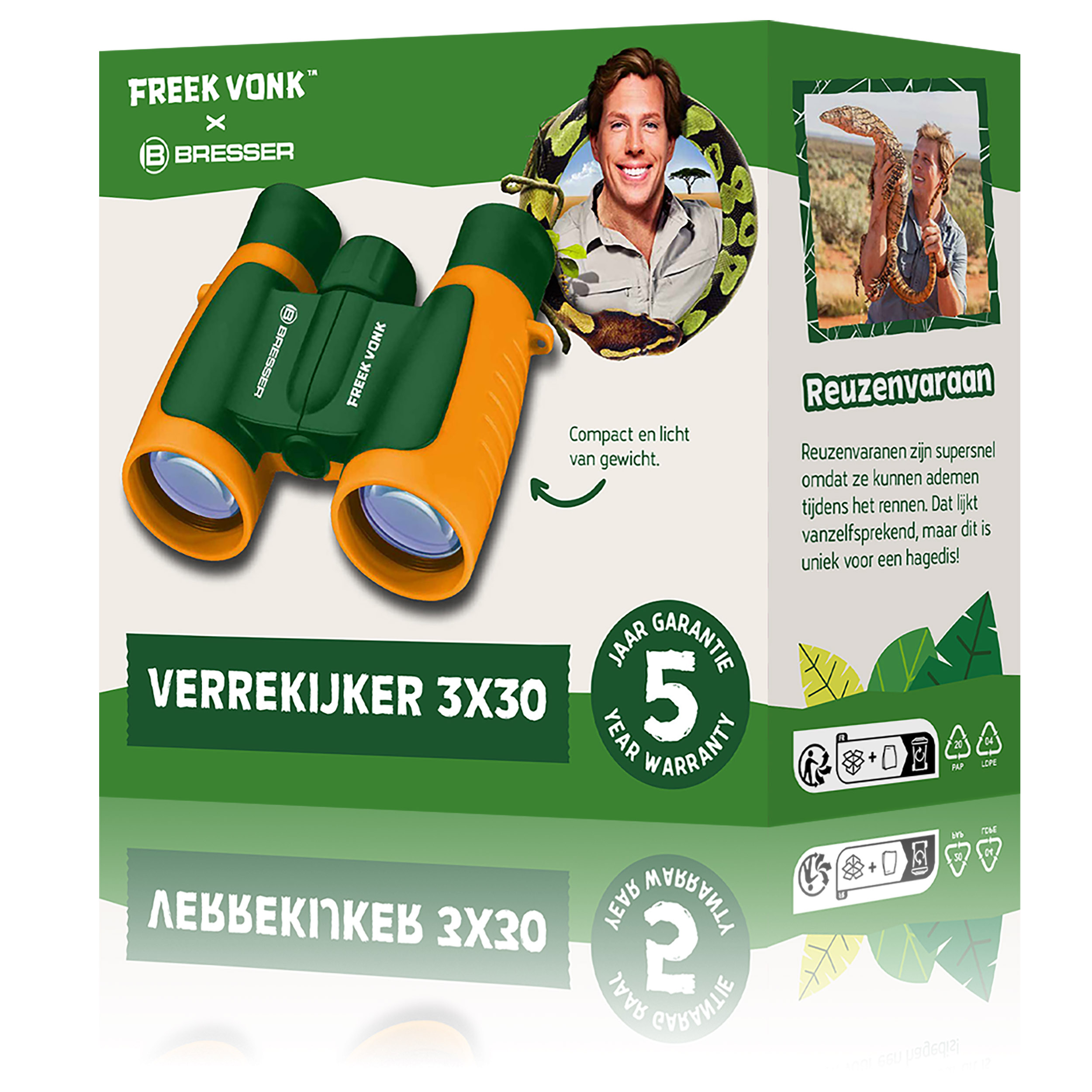 FREEK VONK x BRESSER 3x30 Binoculars for Children  