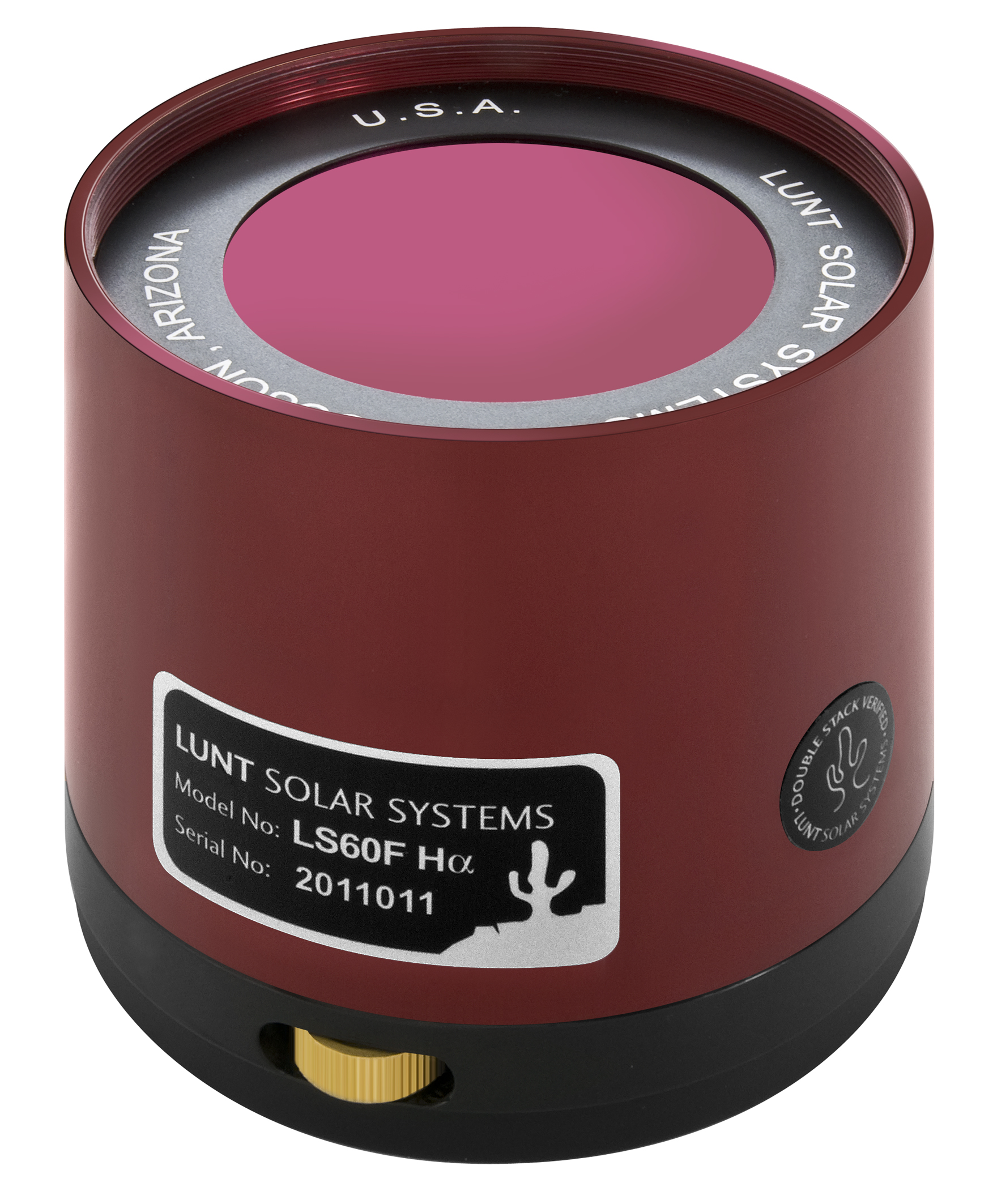 LUNT LS60FHa H-alpha double-stack solar filter