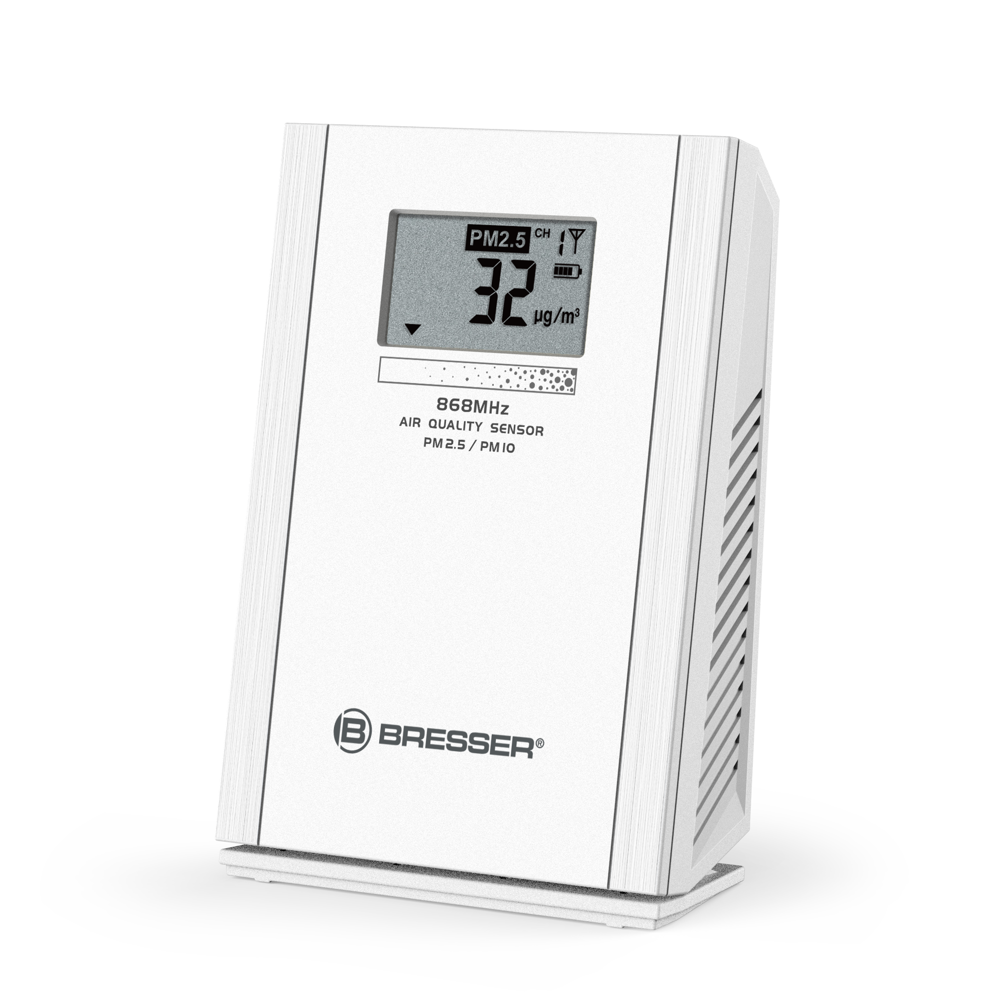BRESSER PM2.5 / PM10 Particulate meter with wireless sensor