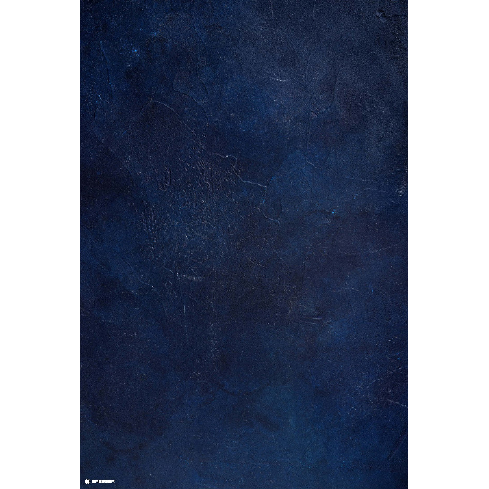 BRESSER Background Cloth with Motif 80 x 120 cm - Jeans Blue