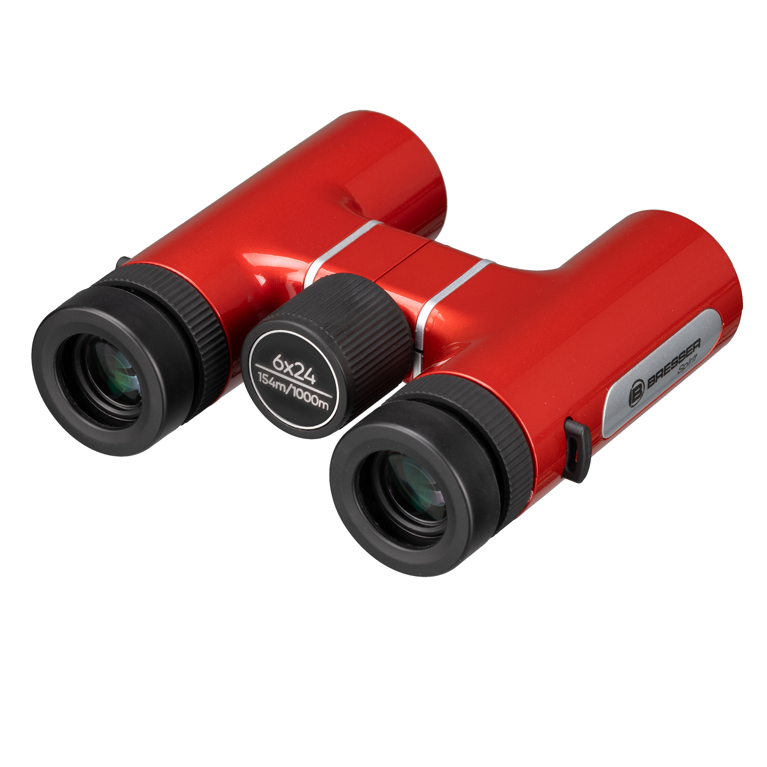 BRESSER Spirit Compact Binoculars 6x24 red
