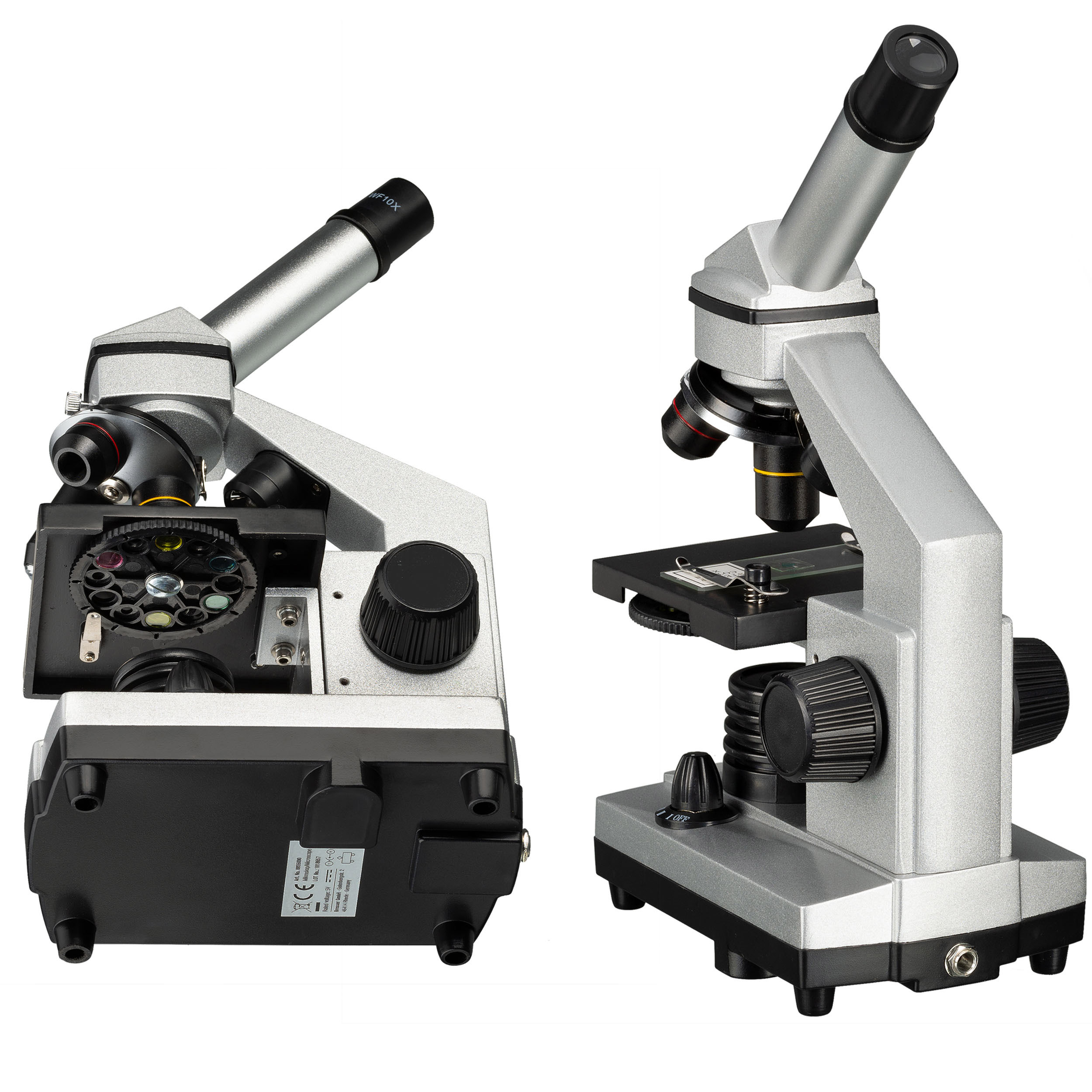 BRESSER JUNIOR Biolux CA 40x-1024x Microscope incl. Smartphone Holder