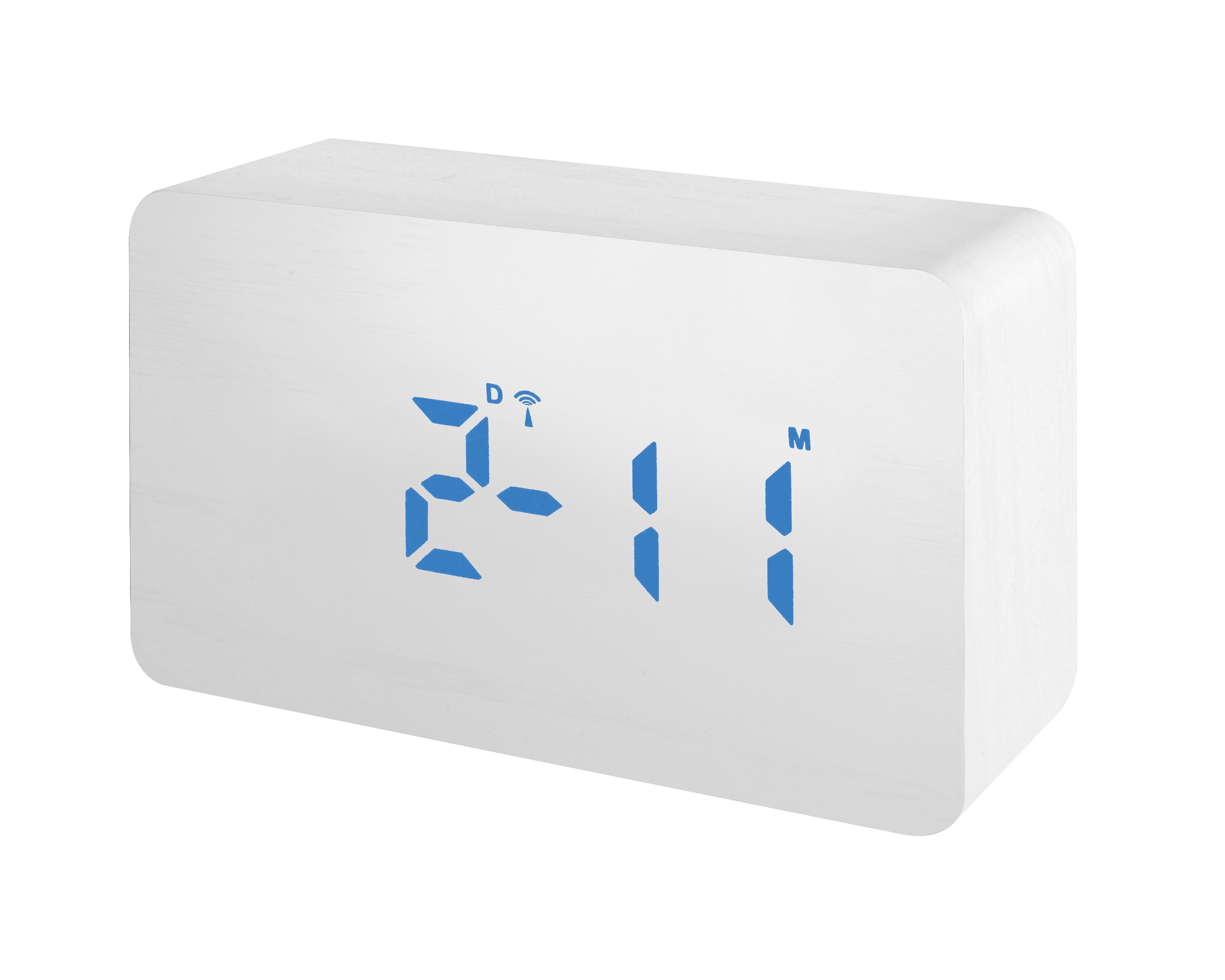 BRESSER MyTime W Color LED RC Alarm Clock