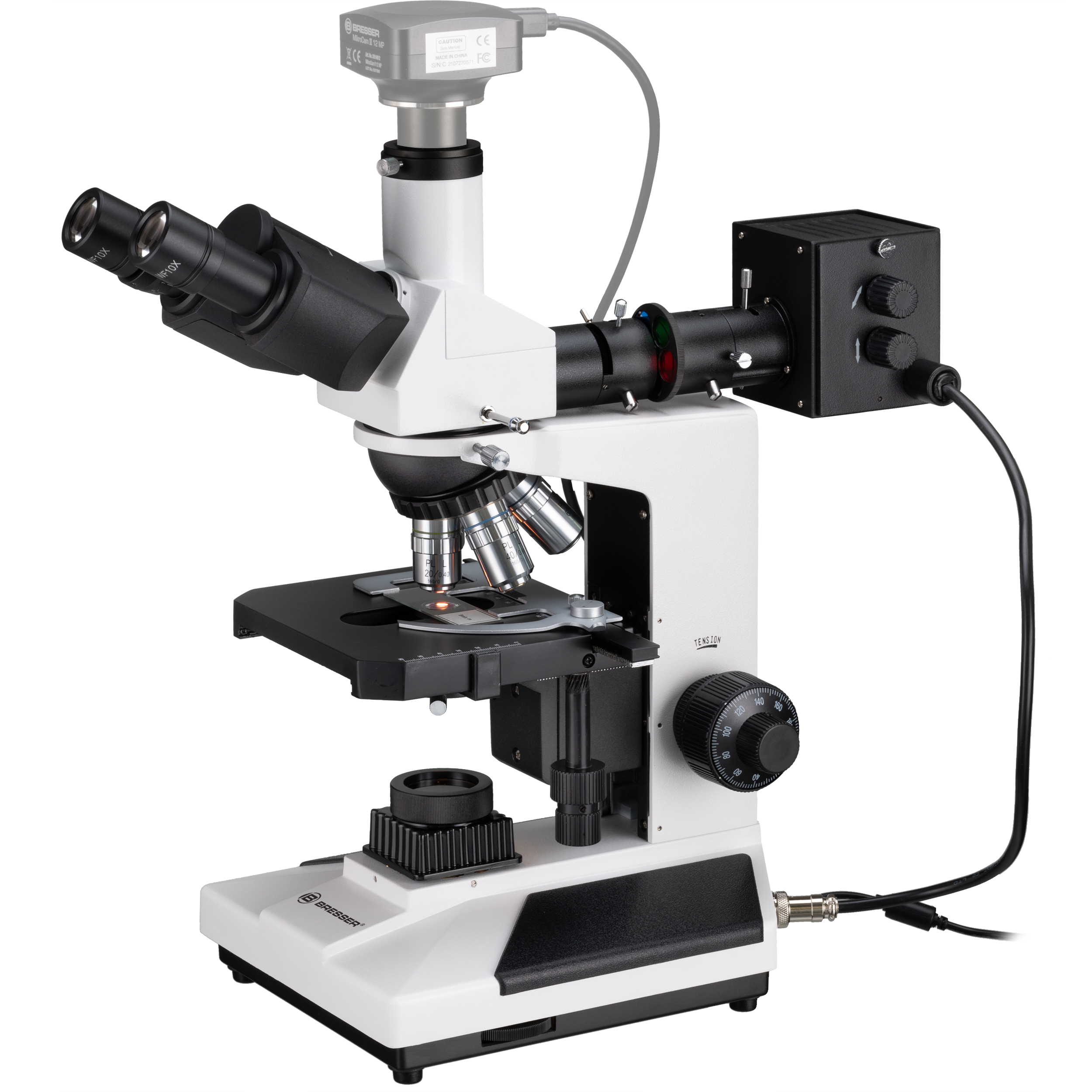 BRESSER Science ADL 601 P 50-600x Microscope