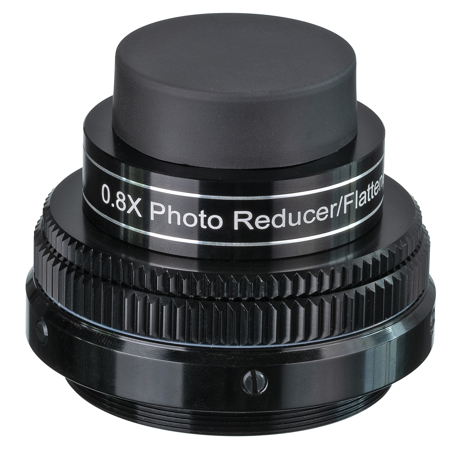 LUNT CAA-RF 0.8x reducer/field-flattener for nighttime photography with LS80MT, LS100MT & LS130MT telescopes