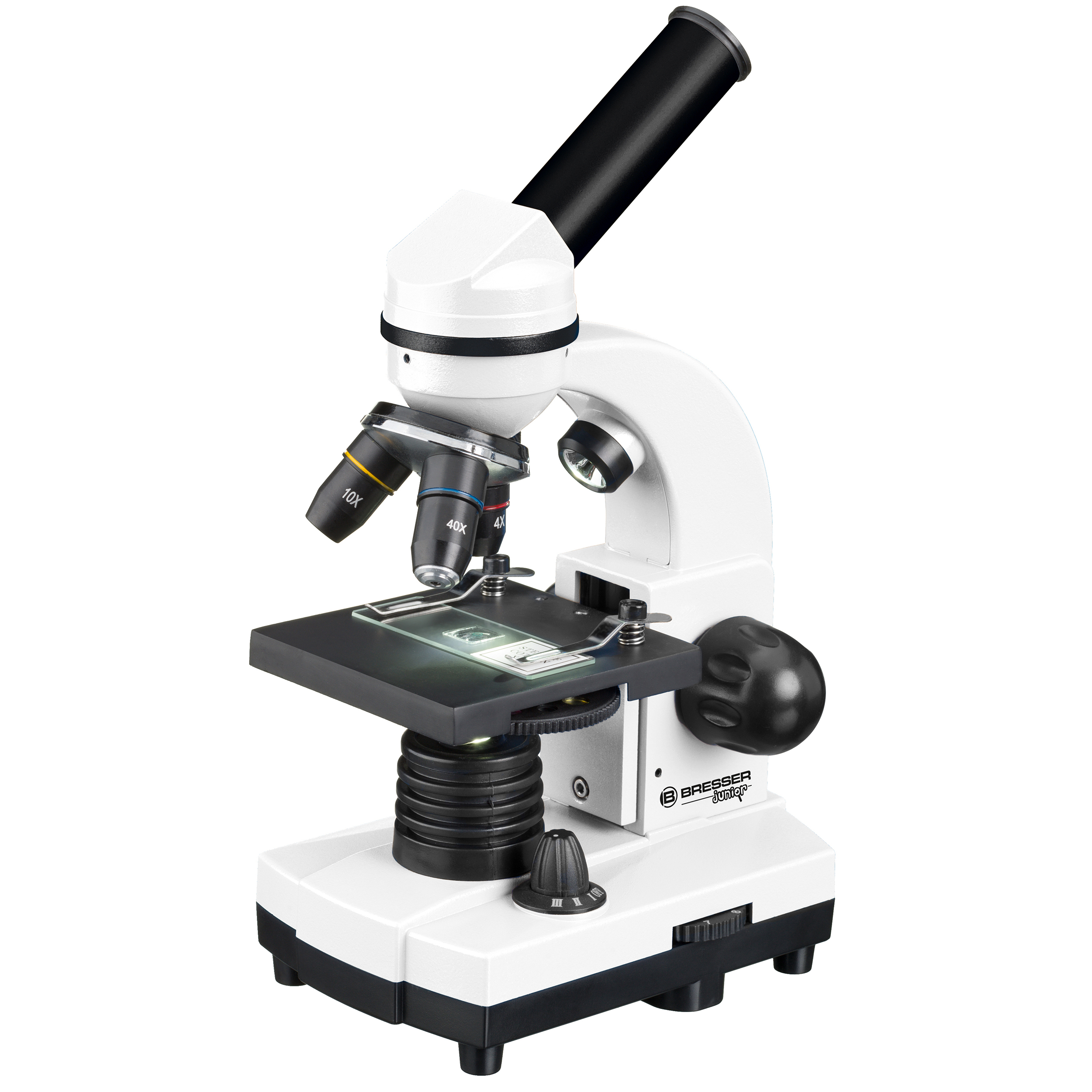 BRESSER JUNIOR Biolux SEL Student Microscope with hard shell case