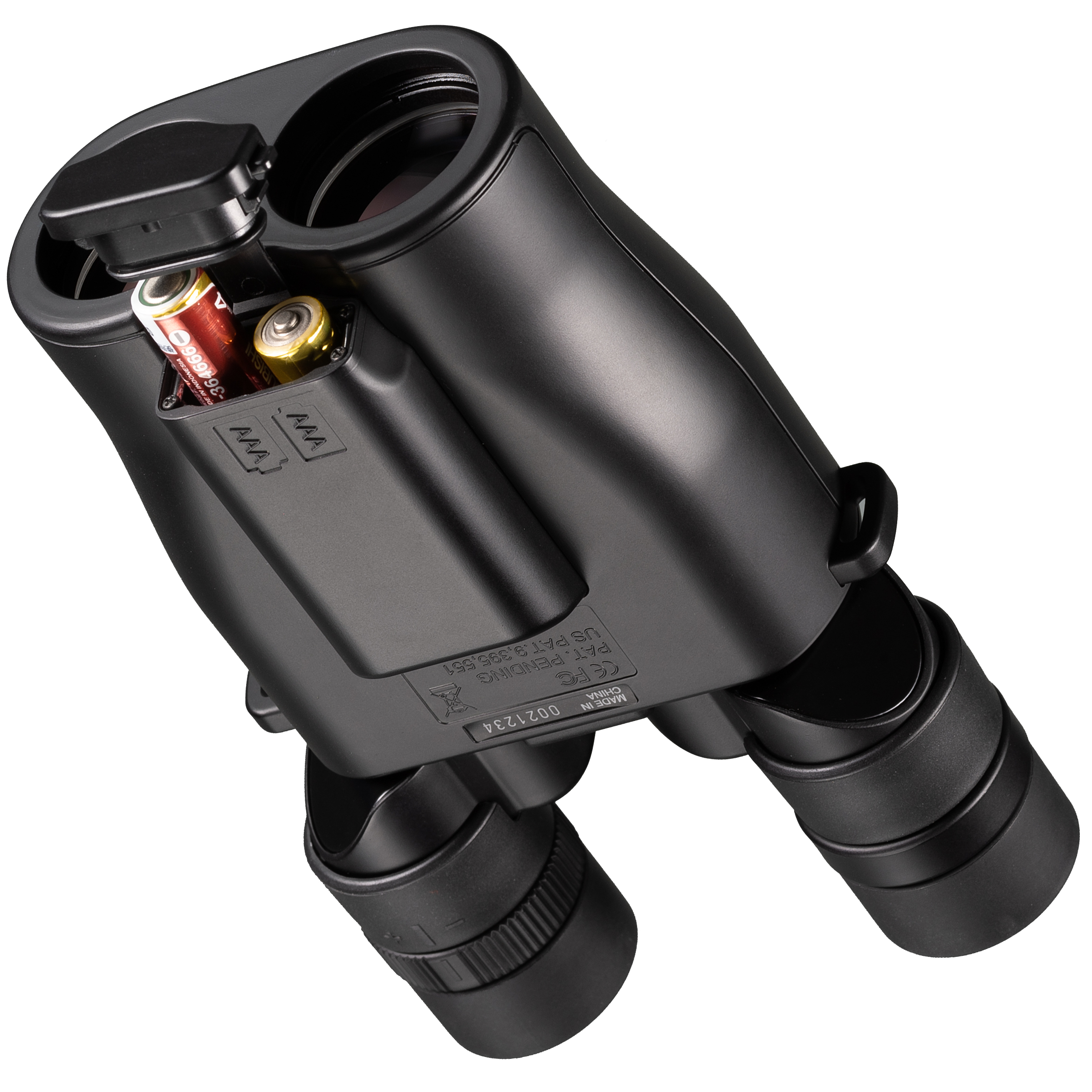 Vixen ATERA H12x30 Binocular with stabilizer, black