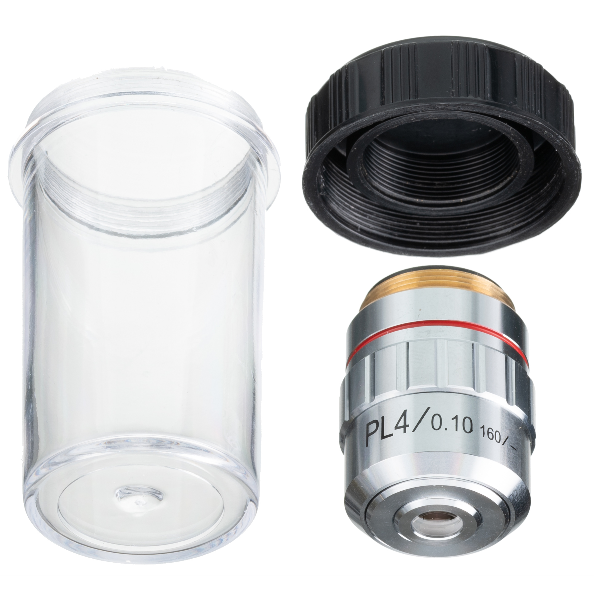BRESSER Plan Achromatic Objective Lens 4x