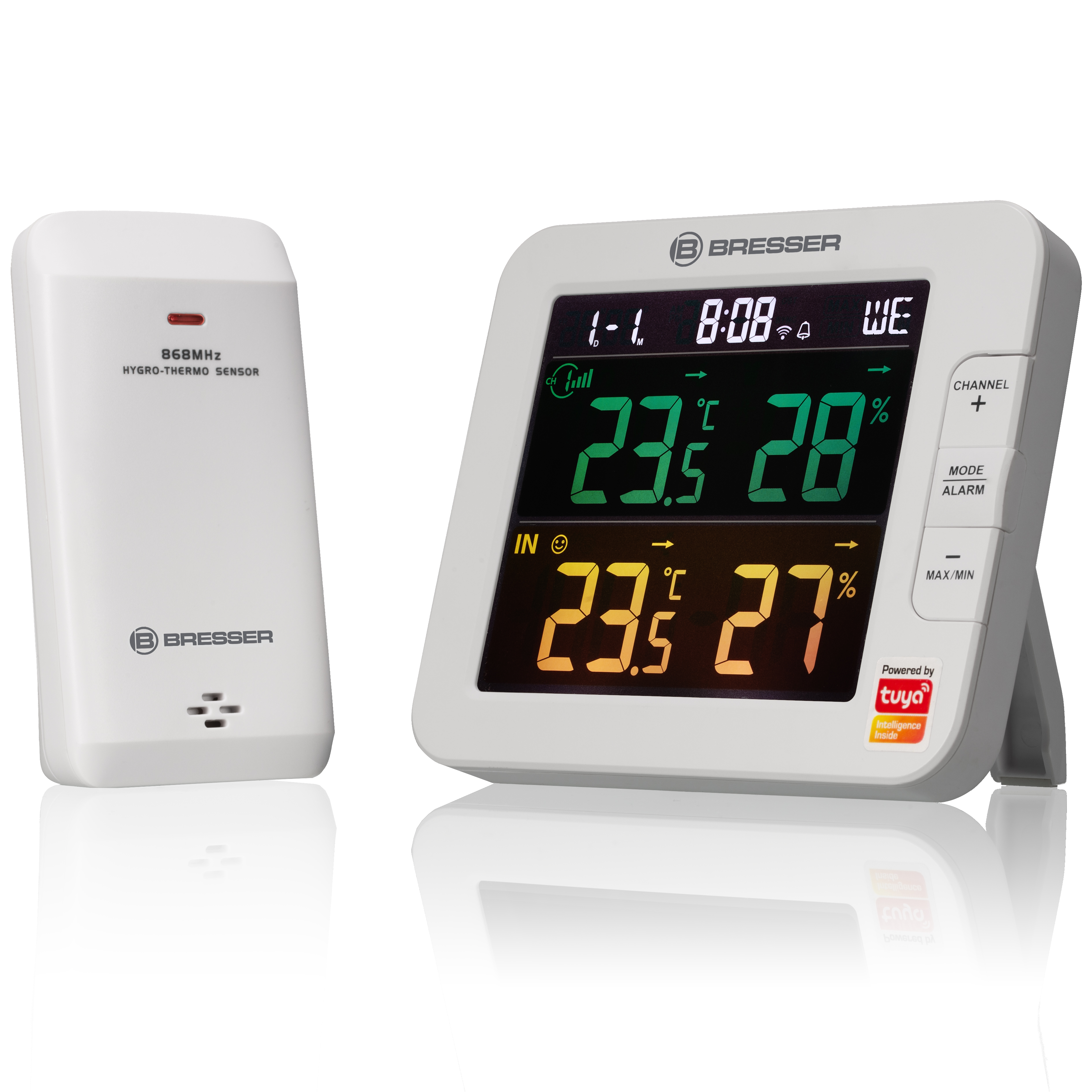 BRESSER Smart Home 7 Channel Tuya Thermometer/Hygrometer